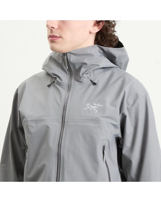 Arc'teryx Beta Sl Gore-Tex Jacket in Gray for Men | Lyst