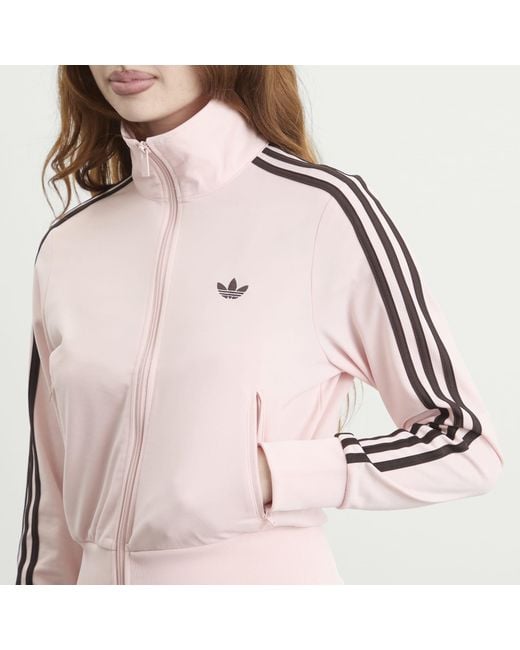 Adidas Pink Classic Firebird Tracktop