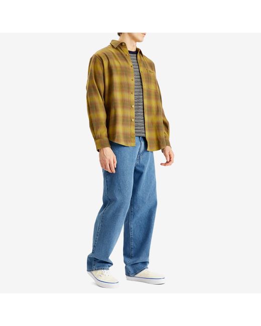 Stan Ray Blue Wide 5 Jeans for men