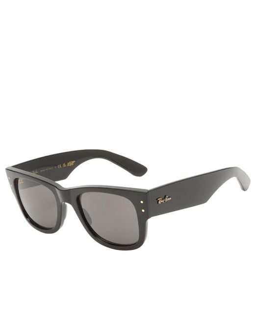 Ray-Ban Gray X A$Ap Rocky Mega Wayfarer Sunglasses