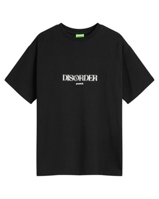 Postalco Black Disorder T-Shirt for men