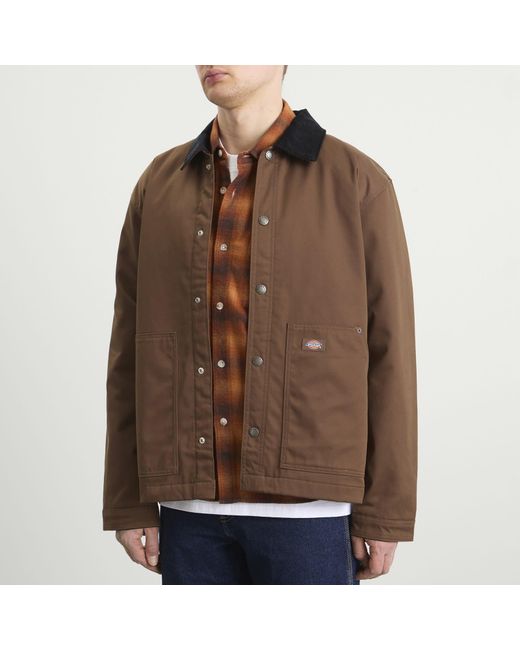 Dickies Brown Union Barn Jacket for men