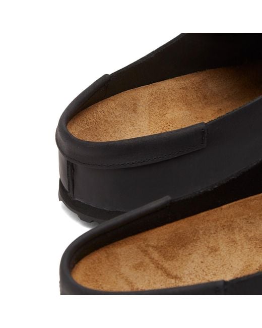 Birkenstock Black Naples Wrapped for men