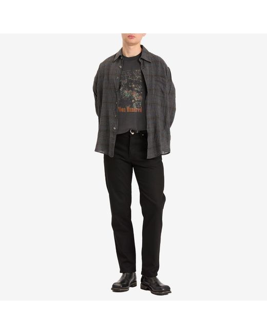 Won Hundred Black Archer Denim Jeans for men