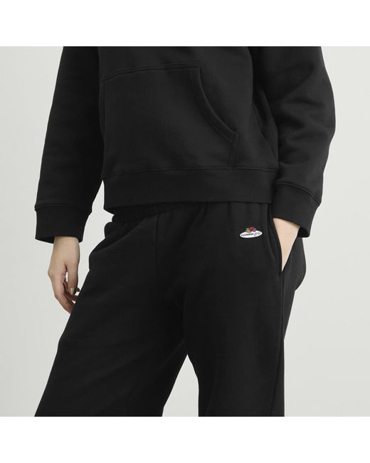 HOMMEGIRLS Black X Fruit Of The Loom Boxer Sweatpants