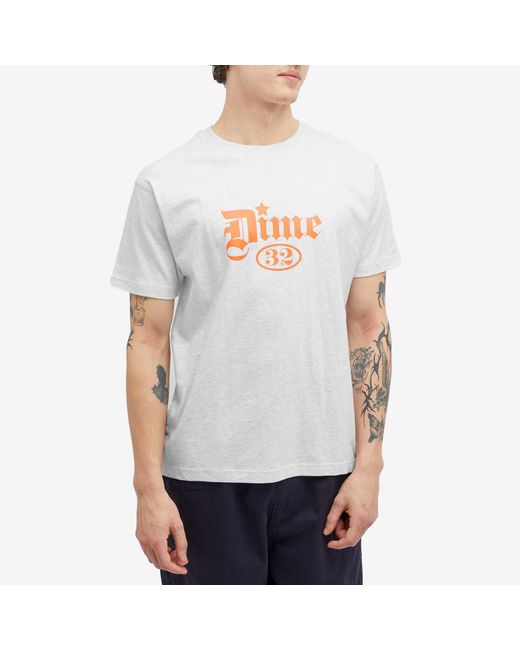 Dime White Exe T-Shirt for men