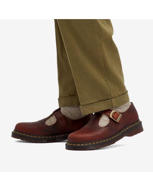 T Bar Dr Martens Shoes Dr Martens T Bar Mary Janes Martens Brown