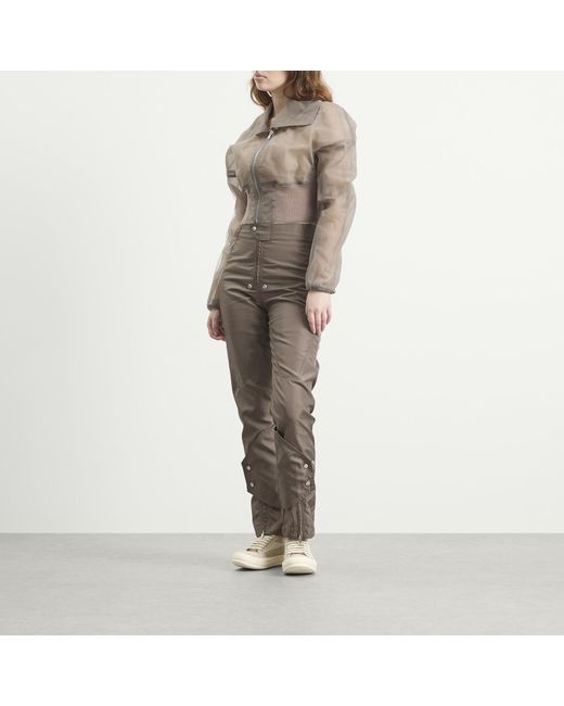 Rick Owens Gray Motopants