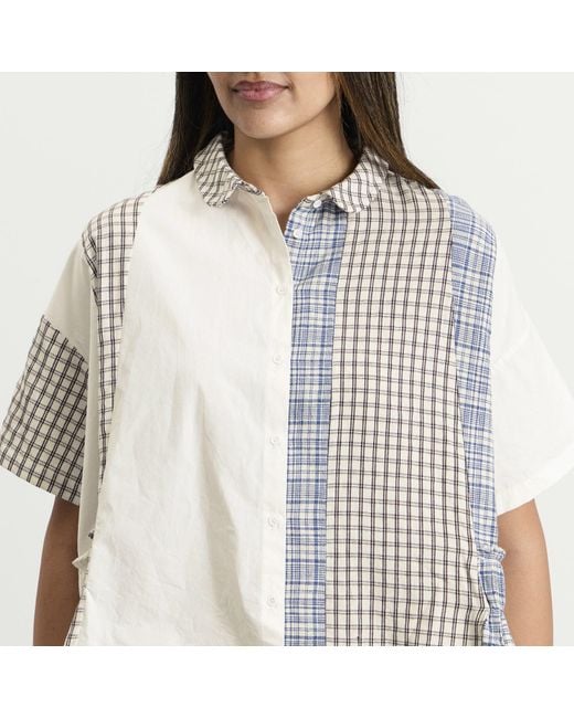 STORY mfg. Multicolor Precious Patchwork Wren Top