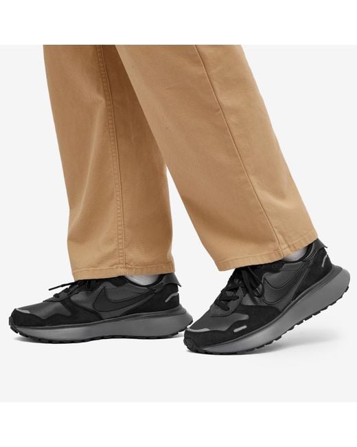 Nike Black W Phoenix Waffle Sneakers