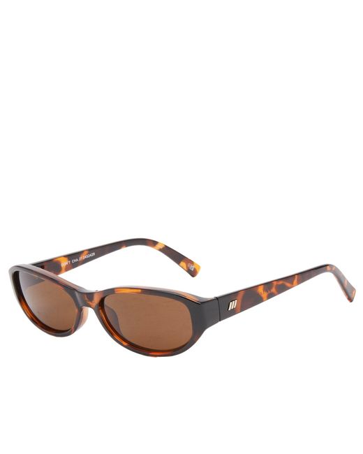 Le Specs Brown Don'T Cha Sunglasses