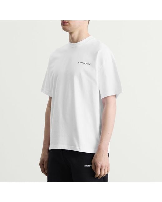 MKI Miyuki-Zoku White Uniform T-Shirt for men