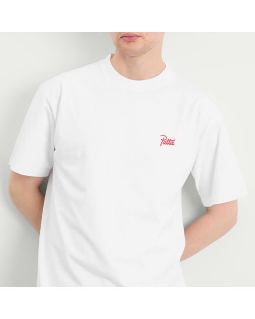 PATTA White Smooth Operator T-Shirt for men