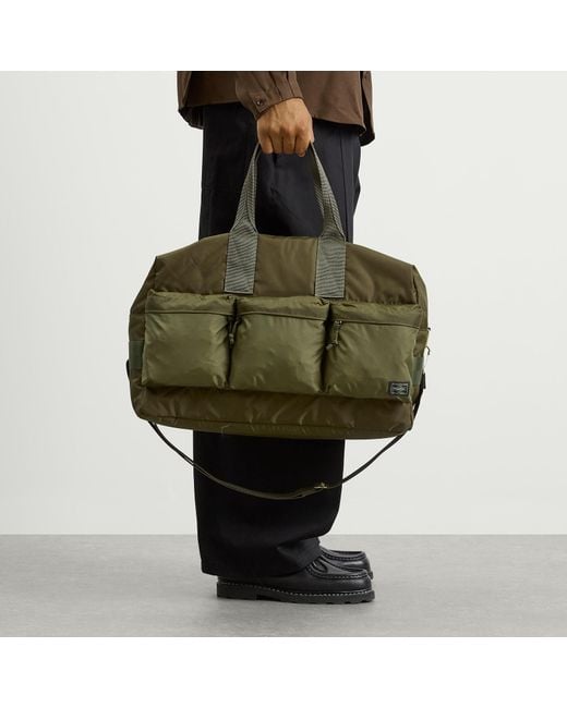 Porter-Yoshida and Co Green Force 2-Way Duffle Bag