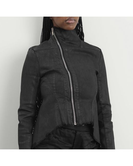 Rick Owens Black Naska Gary Jacket