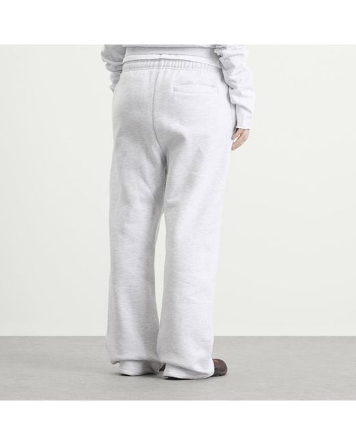Entire studios White Straight Leg Sweatpants