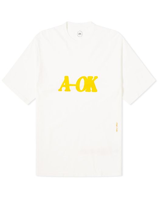 Magic Castles Yellow A-Ok T-Shirt for men