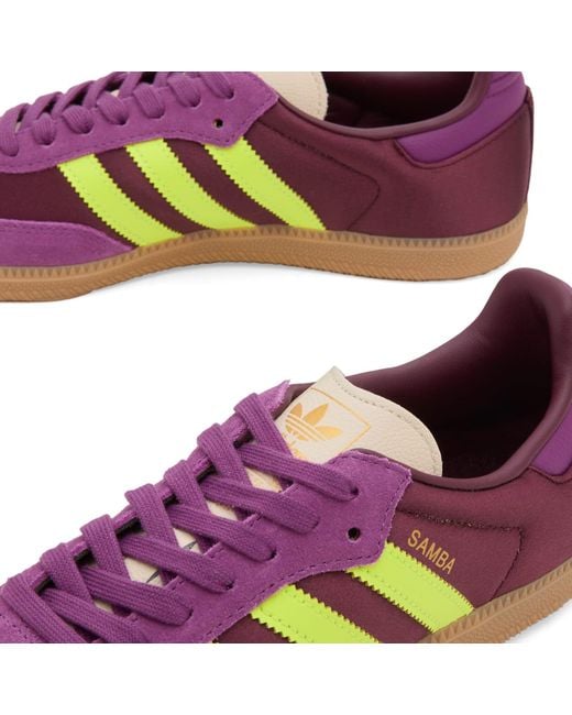 Adidas Purple Samba Og W
