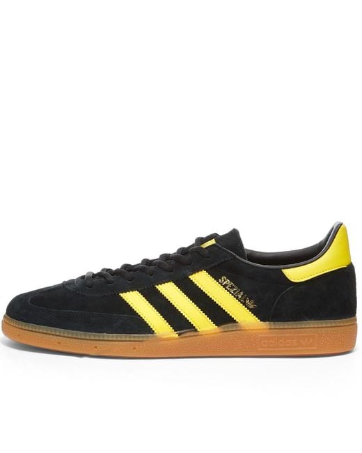 adidas Handball Spezial Black, Yellow Shoes for Men | Lyst