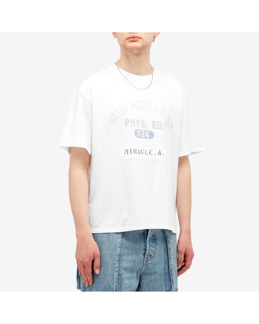 NAHMIAS White Miracle A. Boxy T-Shirt for men