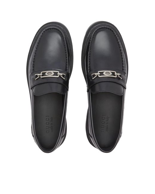 Gucci Black Sherlin Loafer for men