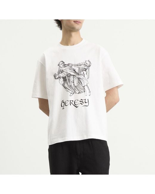 Heresy White Heretic T-Shirt for men