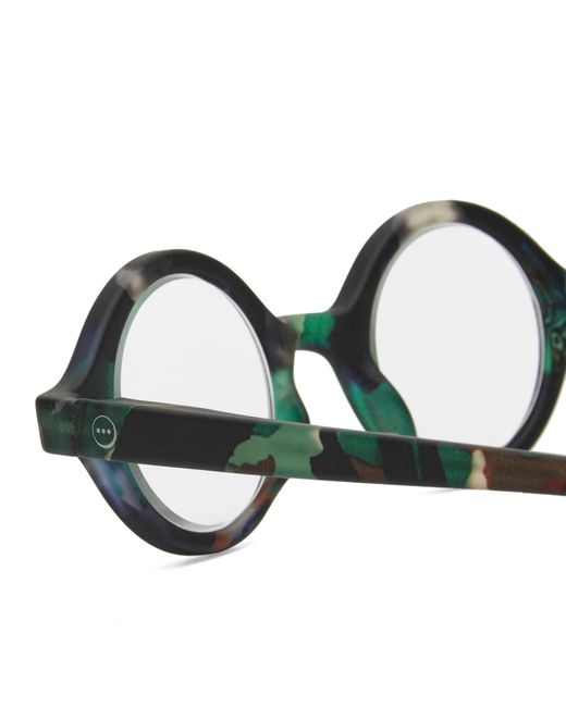 Izipizi Green X Engineered Garments J Reading Glasses 2.5