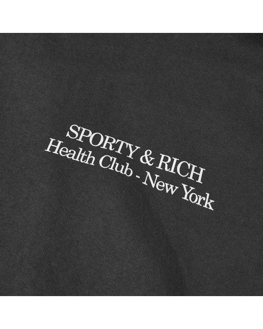 Sporty & Rich Gray Drink More Water Hoodie
