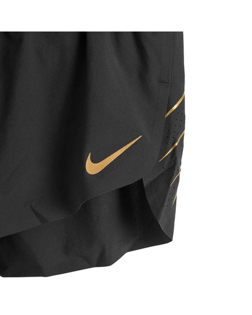 Nike Black Running Aeroswift Jakob 2In Short for men