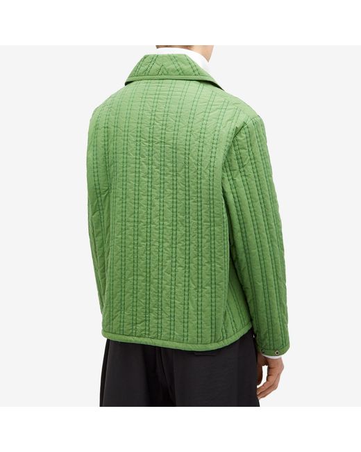 Craig Green Green Craig Quilted Embroidery Jacket for men