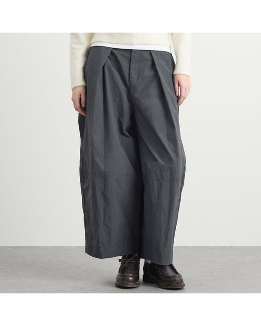 YMC Gray Deadbeat Nylon Trousers