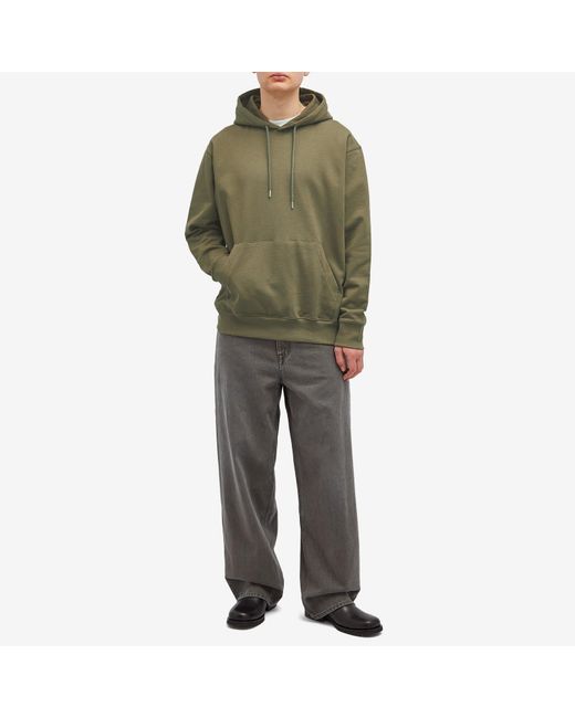 Norse Projects Green Standard Hoodie for men