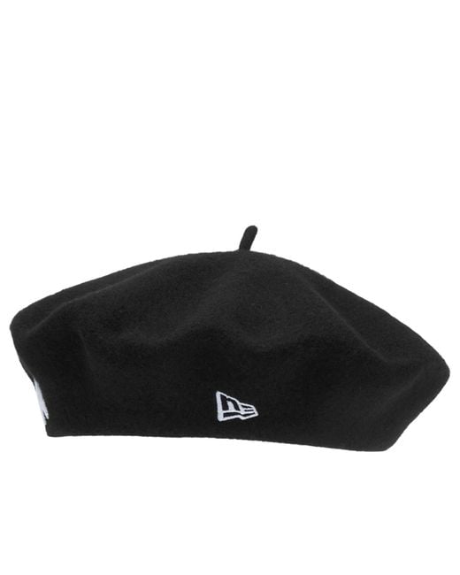 KTZ Black New York Yankees Wool Beret