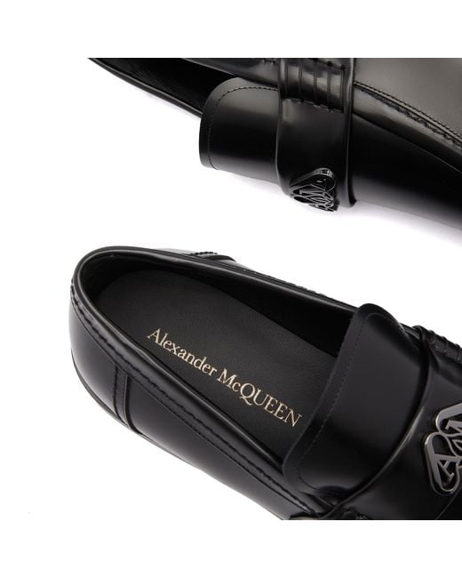 Alexander McQueen Black Loafer for men