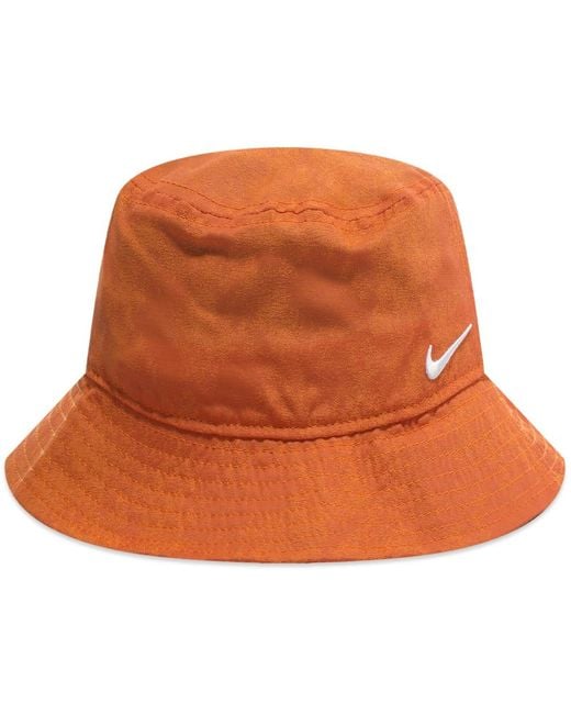 Nike Synthetic Nrg Bucket Hat in Orange for Men | Lyst UK
