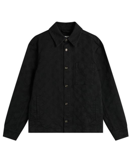 Casablanca Black Denim Monogram Shacket for men