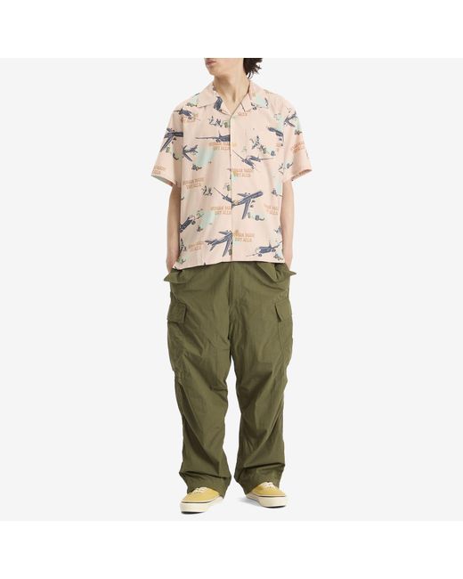 Human Made Natural Aeroplane Vacation Shirt for men