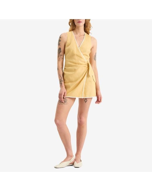 Sir Natural Carlotta Wrap Mini Dress