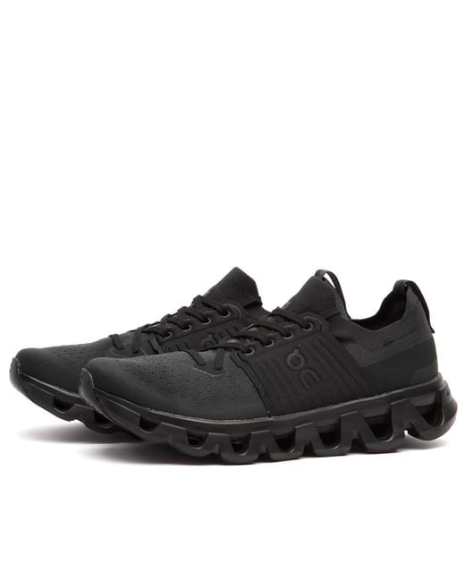 On Shoes Black Cloudswift 4 Sneakers for men