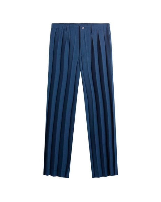 Homme Plissé Issey Miyake Blue Pleat Pant for men