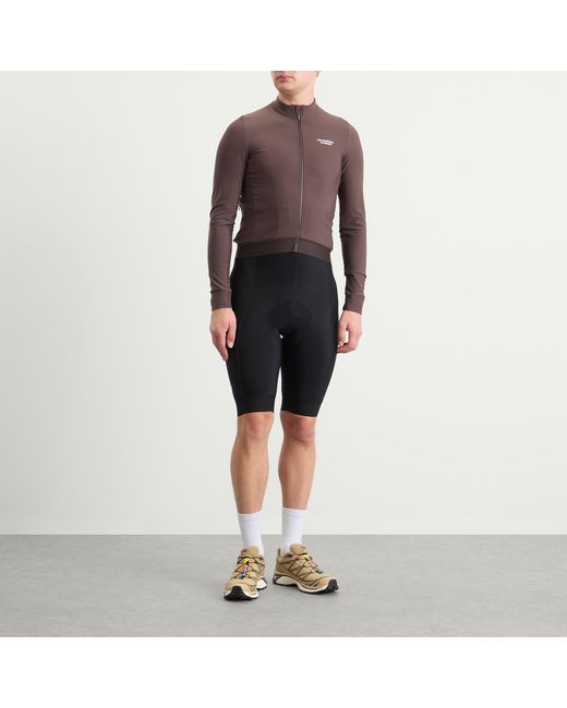 Pas Normal Studios Brown Essential Long Sleeve Jersey for men
