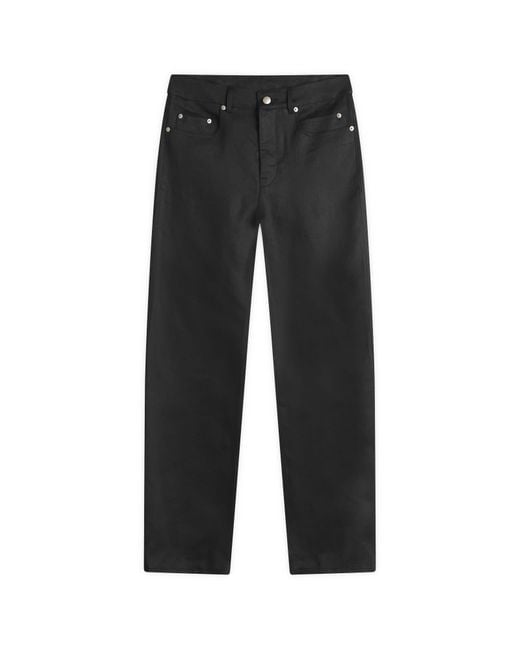 Rick Owens Gray Twill Headon Pants for men