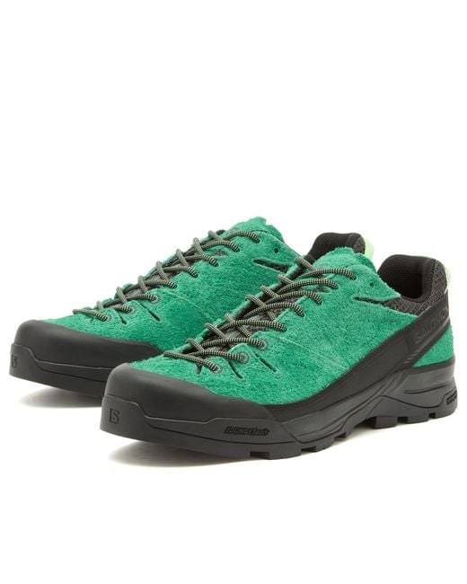 Salomon Green X-Alp Suede Sneaker for men