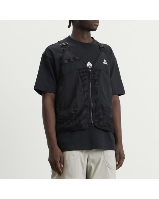 Nike Black Acg Dolomite Vest for men