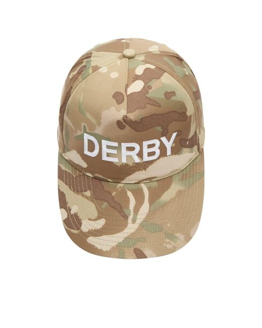 Cole Buxton Natural Derby Cap for men