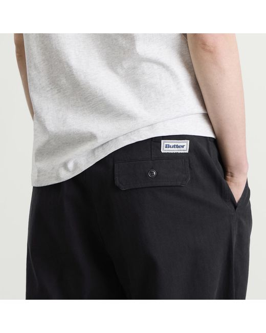 Butter Goods Blue Pleated Trousers for men