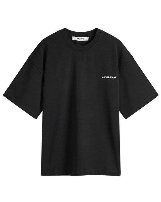About Blank Black Creative Studio T-Shirt for men