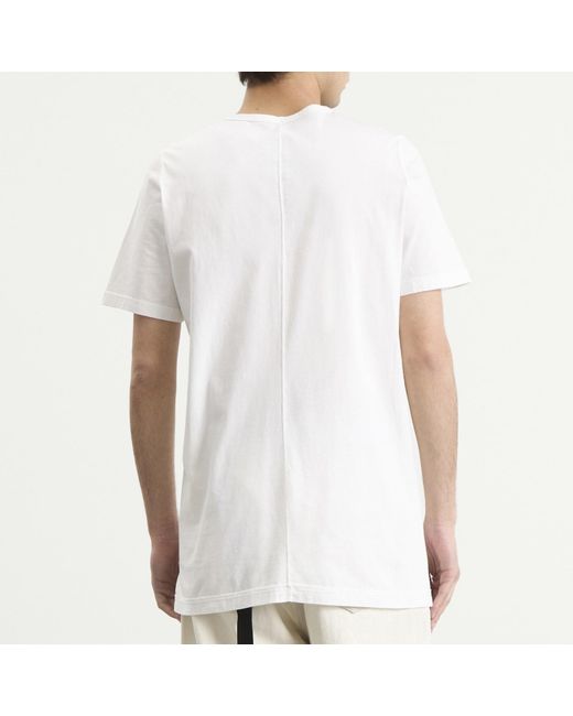 Rick Owens White Level T-Shirt for men