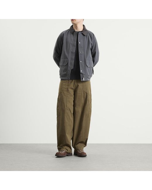 Barbour Gray Re-Engineered Casual Chore Jacket for men