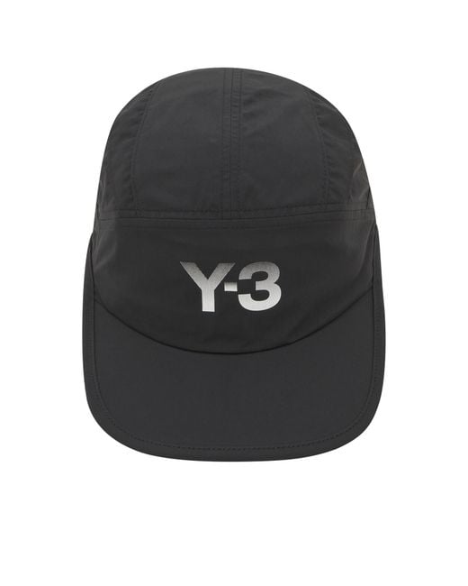 Y-3 Black Run Cap for men